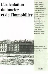 L'articulation du foncier et de l'immobilier - [journée d'études, 22 janvier 1993]