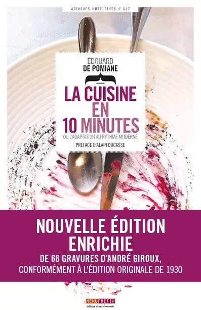 La cuisine en 10 minutes - Édouard de Pomiane - MENU FRETIN