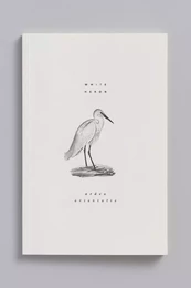 Carnet - Aigrette garzette - Notes et Croquis