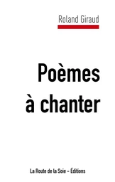 Poèmes à chanter