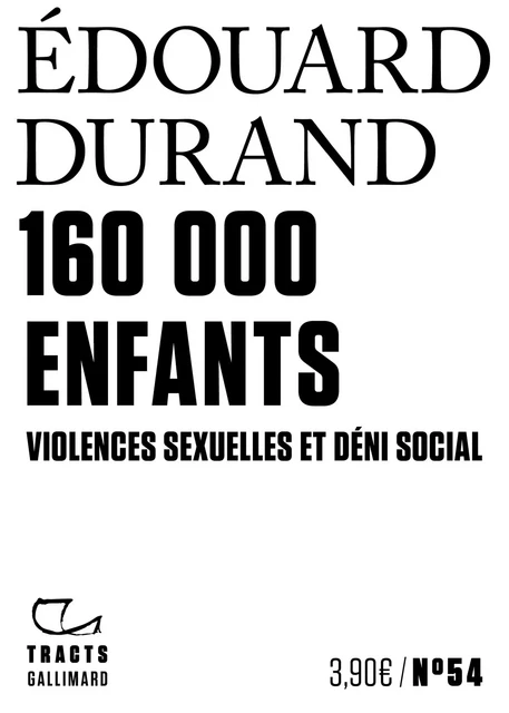 160000 enfants - Édouard Durand - GALLIMARD