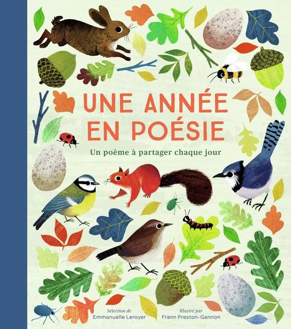 Une année en poésie -  Collectif - GALLIMARD JEUNE