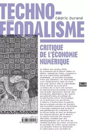 Techno-féodalisme - Critique de l'économie numérique