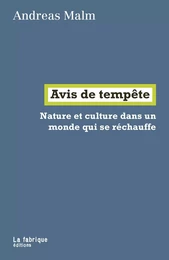 AVIS DE TEMPETE