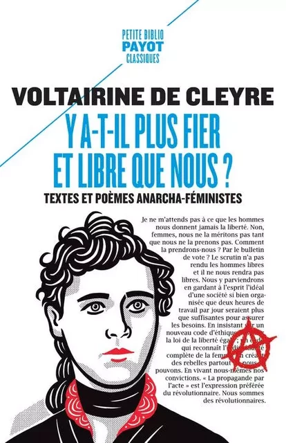 Y a-t-il plus fier et libre que nous ? - Voltairine De cleyre - PAYOT