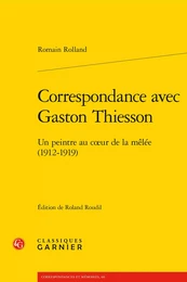 Correspondance avec Gaston Thiesson