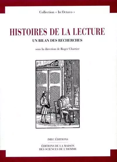 Histoire de la lecture. Un bilan des recherches - Roger Chartier - IMEC