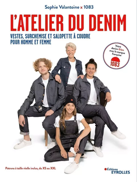 L'Atelier du denim - Sophie Valantoine - EYROLLES