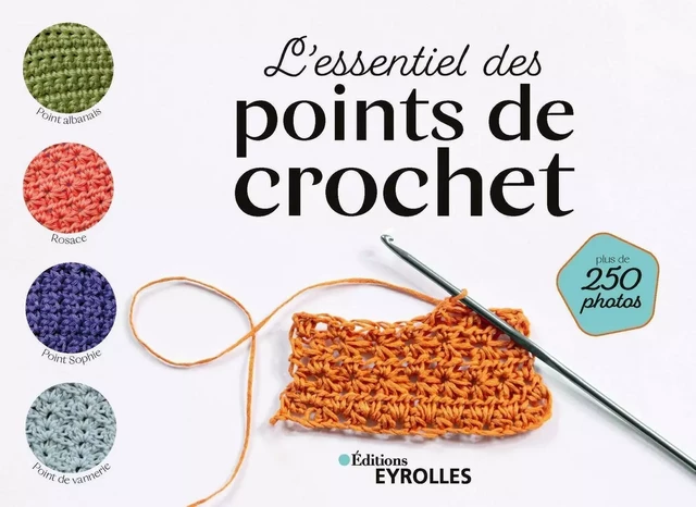 L'essentiel des points de crochet -  COLLECTIF GRF - EYROLLES