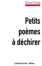 Petits poèmes à déchirer