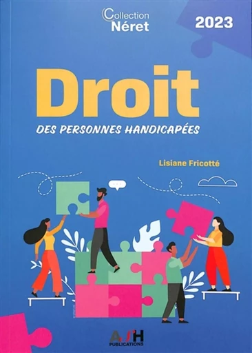 Droit des personnes handicapées 2023 - Lisiane Fricotté - ASH