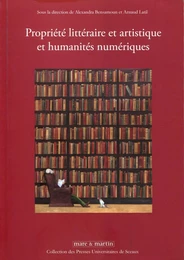 Propriété littéraire et artistique et humanités numériques