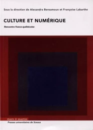 Culture et numérique