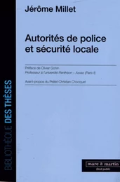 Autorités de police et sécurité locale