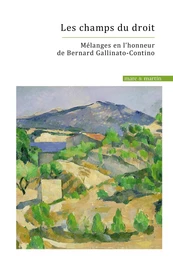 Mélanges en l'honneur de Bernard Gallinato