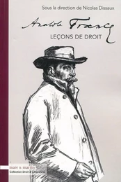 Anatole France - Leçons de droit