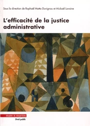 L'efficacité de la justice administrative