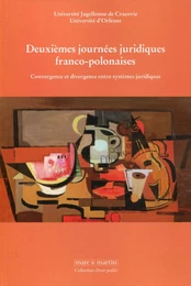 Deuxièmes journées juridiques franco-polonaises