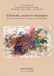 Coutume, usages et pratiques