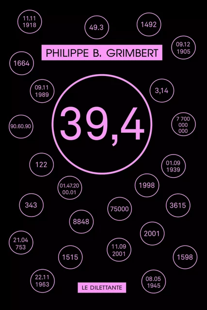 39,4 - Philippe Grimbert - LE DILETTANTE