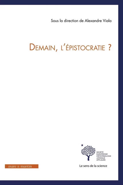 Demain, l'épistocratie ? - Alexandre Viala - MARE MARTIN