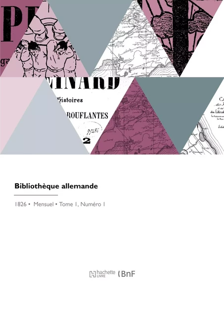 Bibliothèque allemande - Fernand Barthélemy - HACHETTE BNF