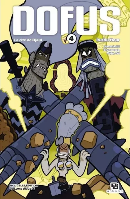 DOFUS MANGA DOUBLE T04 - Z Ancestral,  Mojo,  Tot - ANKAMA BD