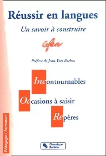 REUSSIR EN LANGUES 2E ED -  GFEN - CHRONIQUE SOCIA