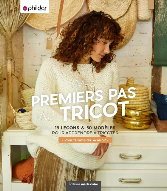 Mes premiers pas au tricot -  Collectif - MARIE-CLAIRE