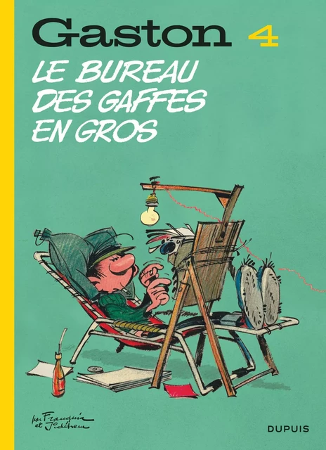 Gaston (édition 2018) - Tome 4 - Le bureau des gaffes en gros -  FRANQUIN - EDITIONS DUPUIS