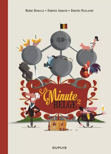 La Minute belge - Tome 2 -  Ryelandt Dimitri,  Armand Fabrice - EDITIONS DUPUIS