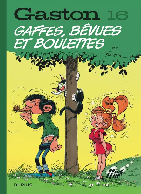 Gaston (édition 2018) - Tome 16 - Gaffes, bévues et boulettes -  FRANQUIN - EDITIONS DUPUIS