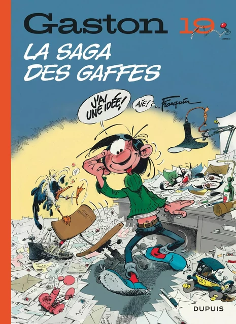 Gaston (édition 2018) - Tome 19 - La saga des gaffes -  FRANQUIN - EDITIONS DUPUIS