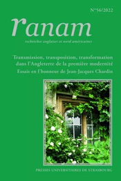 Transmission, transposition, transformation dans l’Angleterre de la première modernité