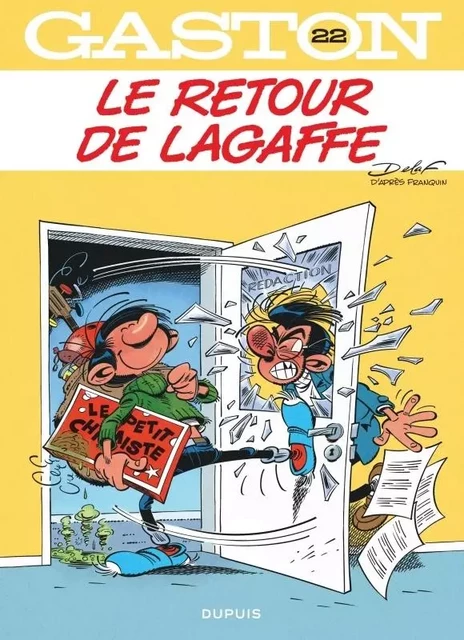 Gaston - Tome 22 - Le retour de Lagaffe -  Delaf - EDITIONS DUPUIS