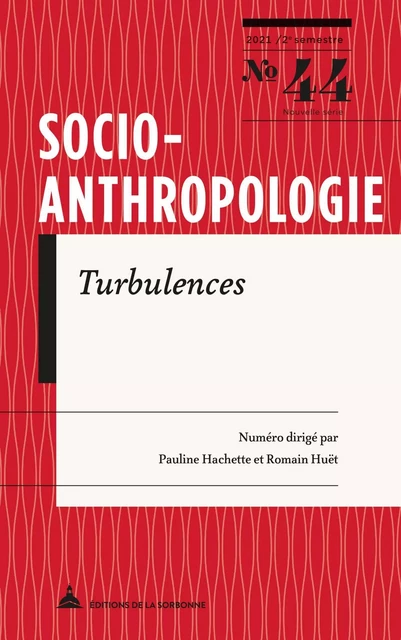 Turbulences - Pauline Hachette, Romain Huet - ED SORBONNE