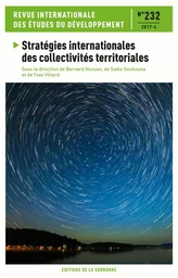 Stratégies internationales des collectivités territoriales