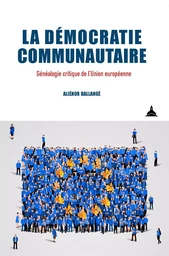 La démocratie communautaire