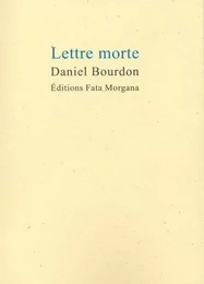 Lettre morte