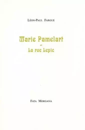 Marie Pamelart