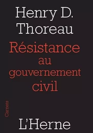 résistance au gouvernement civil