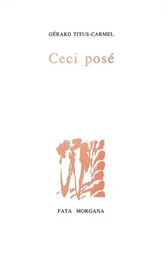 Ceci posé