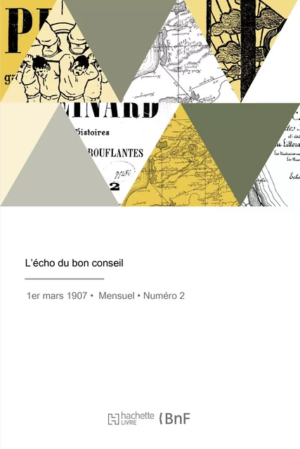 L'écho du bon conseil -  Anciens du Bon conseil - HACHETTE BNF