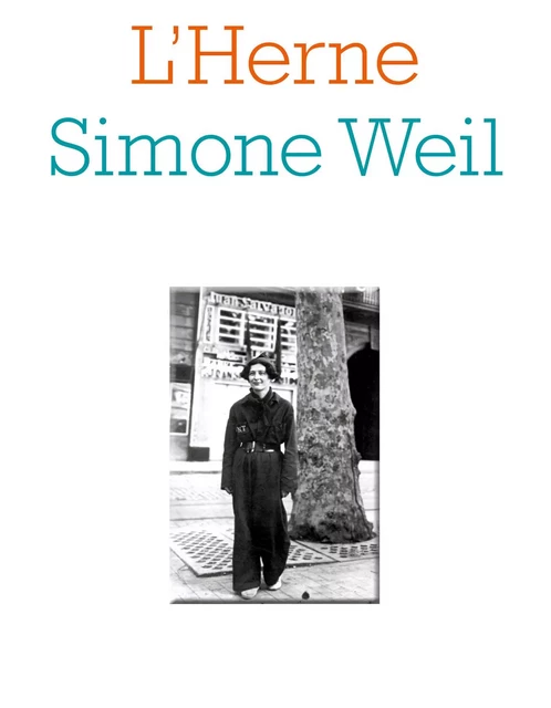 CAHIER SIMONE WEIL -  Collectif - L'HERNE