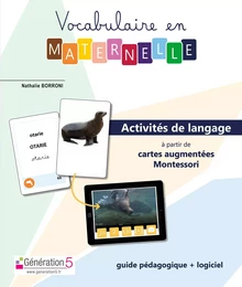 Vocabulaire en maternelle - Dossier pédagogique