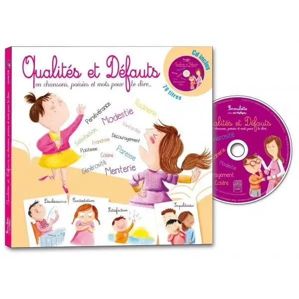 QUALITES ET DEFAUTS CHANSONS POESIES ET MOTS POR LE DIRE -  - FORMULETTE