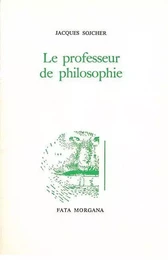 Le professeur de philosophie