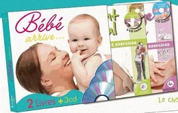 BEBE ARRIVE COFFRET 2 LIVRES + 3 CD