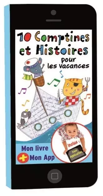 10 COMPTINES ET HISTOIRES POUR LES VACANCES -  - FORMULETTE