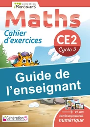 Guide de l'enseignant cahier iParcours maths CE2 (2018)